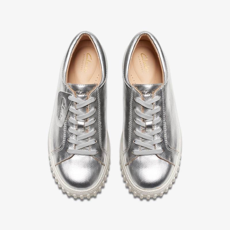 クラークス Mayhill Walk シルバー メタリック | CLKS-85180