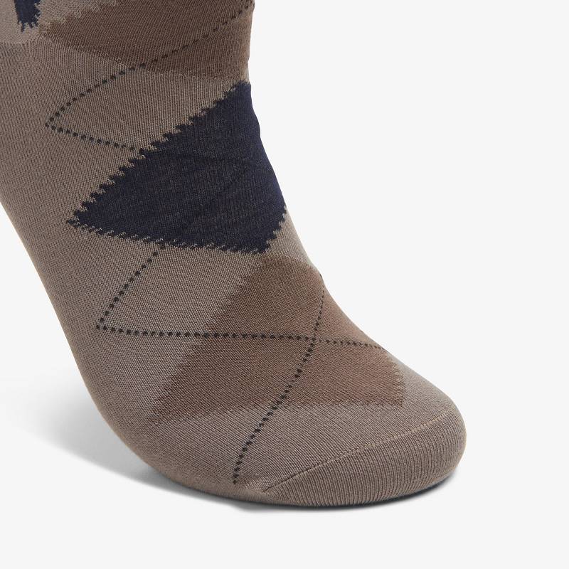 クラークス Mens Argyle グレー ブラウン | CLKS-84193