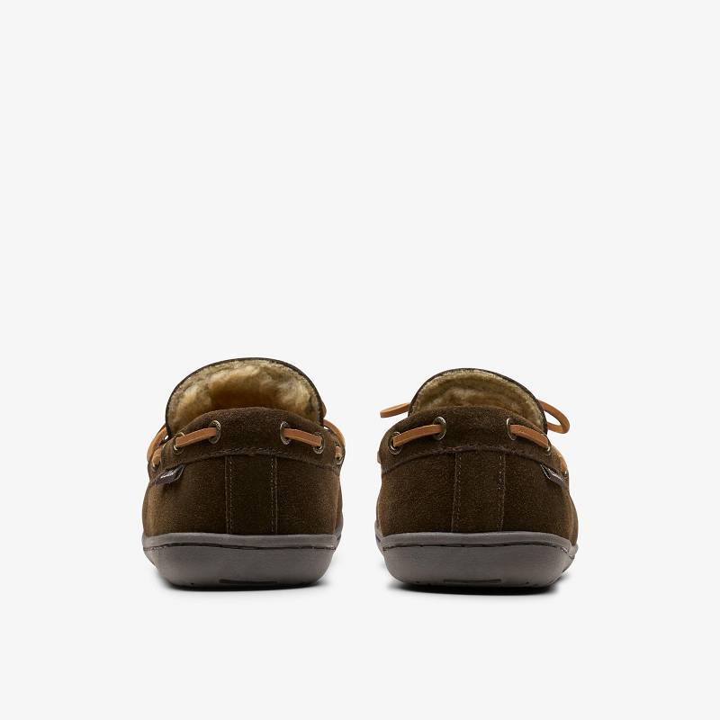 クラークス Michel Rise Slippers ブラウン | CLKS-84209
