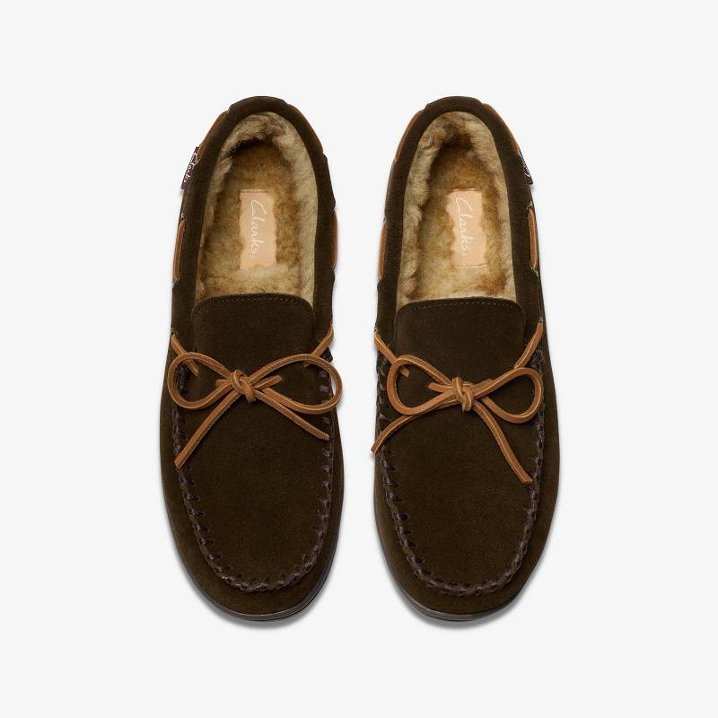 クラークス Michel Rise Slippers ブラウン | CLKS-84209