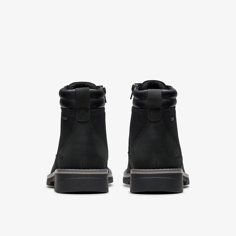 クラークス Morwell Zip 黒 | CLKS-84531