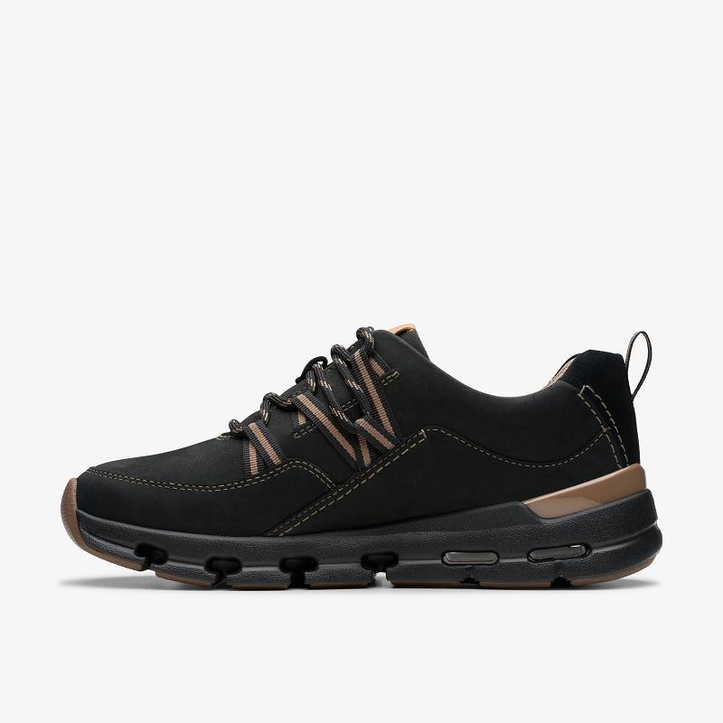 クラークス Nature X Tie Waterproof 黒 | CLKS-85161