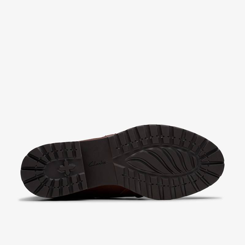 クラークス Nissini Top Waterproof ブラウン | CLKS-85453