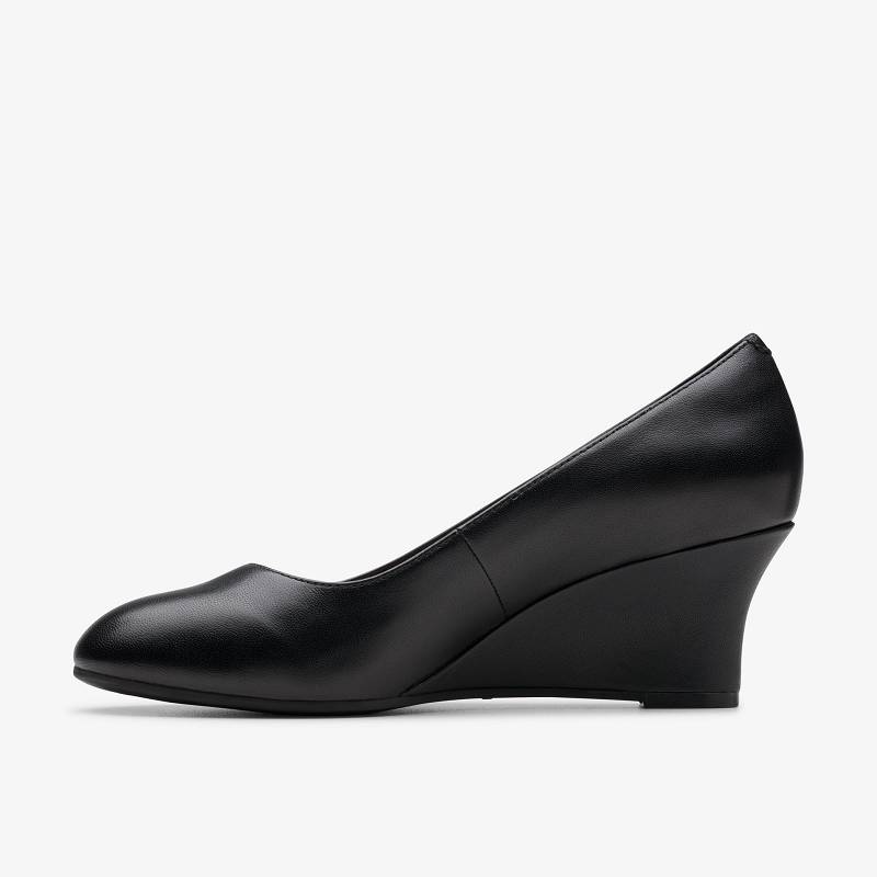 クラークス Olivette Pearl 黒 | CLKS-84720