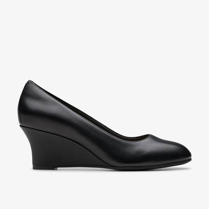 クラークス Olivette Pearl 黒 | CLKS-84720