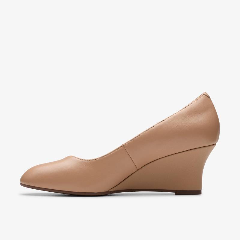 クラークス Olivette Pearl ベージュ | CLKS-84996