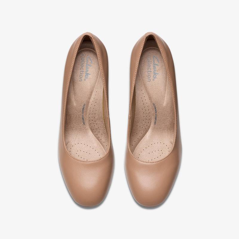 クラークス Olivette Pearl ベージュ | CLKS-84996
