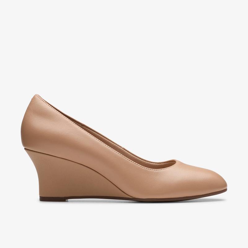 クラークス Olivette Pearl ベージュ | CLKS-84996