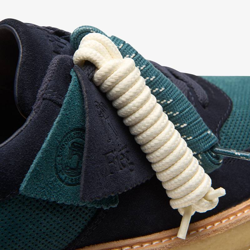 クラークス Sandford 2 X Ronnie Fieg Blue Multicolor 青 | CLKS-84256