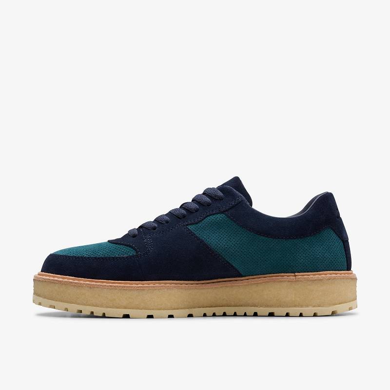 クラークス Sandford 2 X Ronnie Fieg Blue Multicolor 青 | CLKS-84256