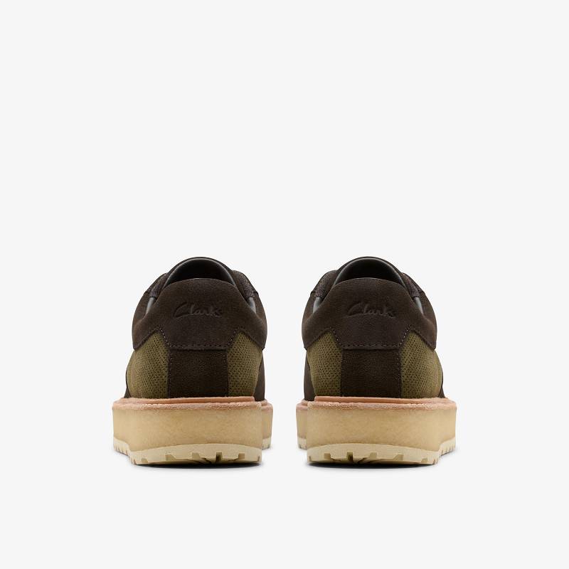 クラークス Sandford 2 X Ronnie Fieg Dark Olive Combination 暗オリーブ | CLKS-84257