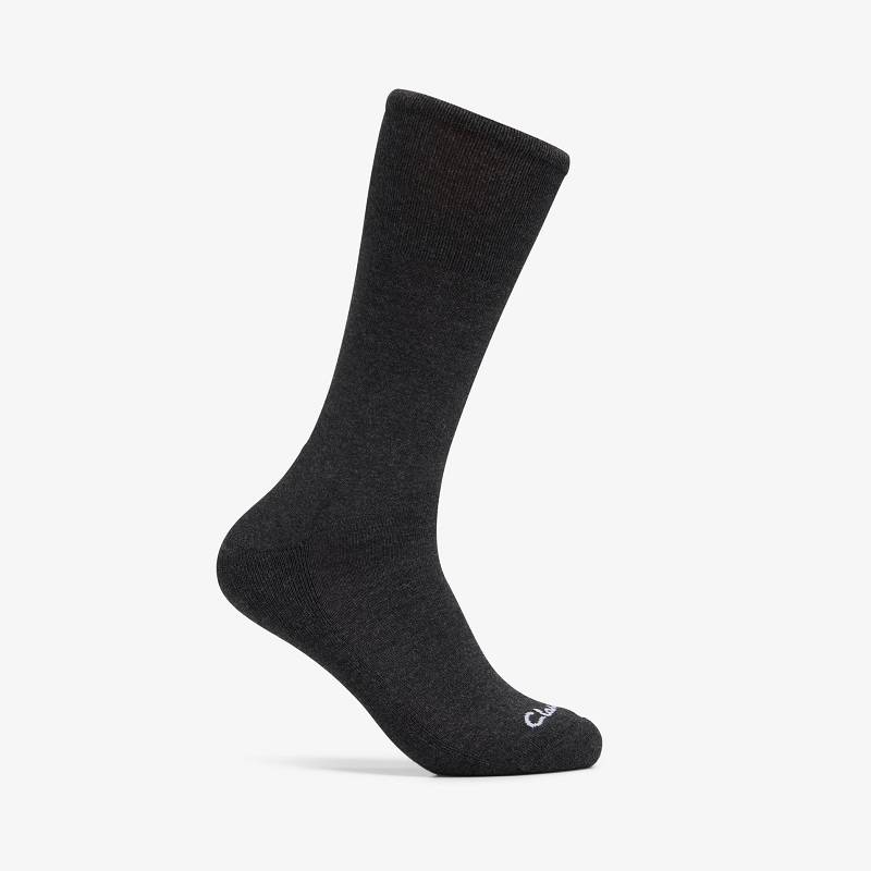 クラークス Solid Crew Sock グレー | CLKS-84180