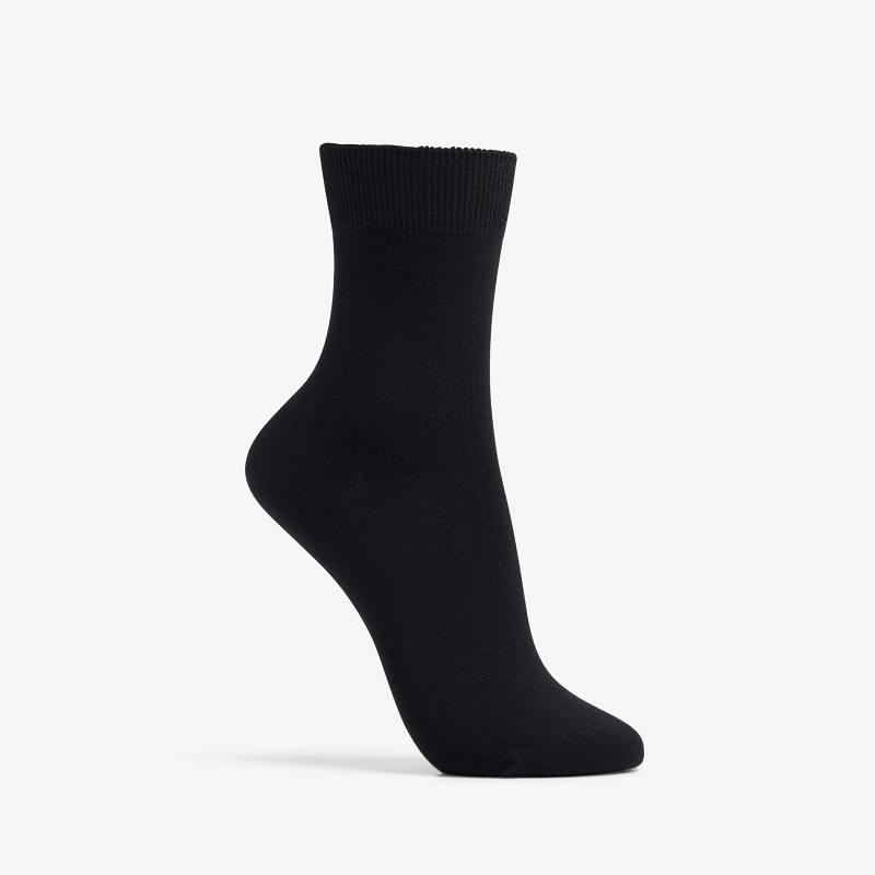 クラークス Solid Dress Crew Sock 黒 | CLKS-84656