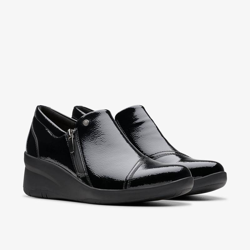 クラークス Suttyn Zip 黒 | CLKS-84726