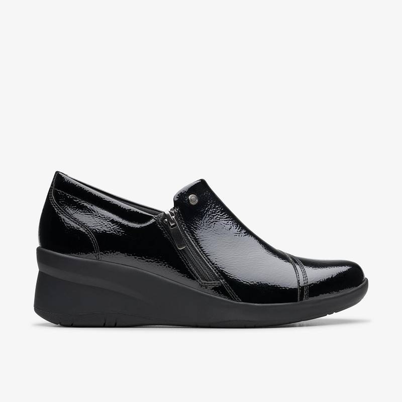 クラークス Suttyn Zip 黒 | CLKS-84726