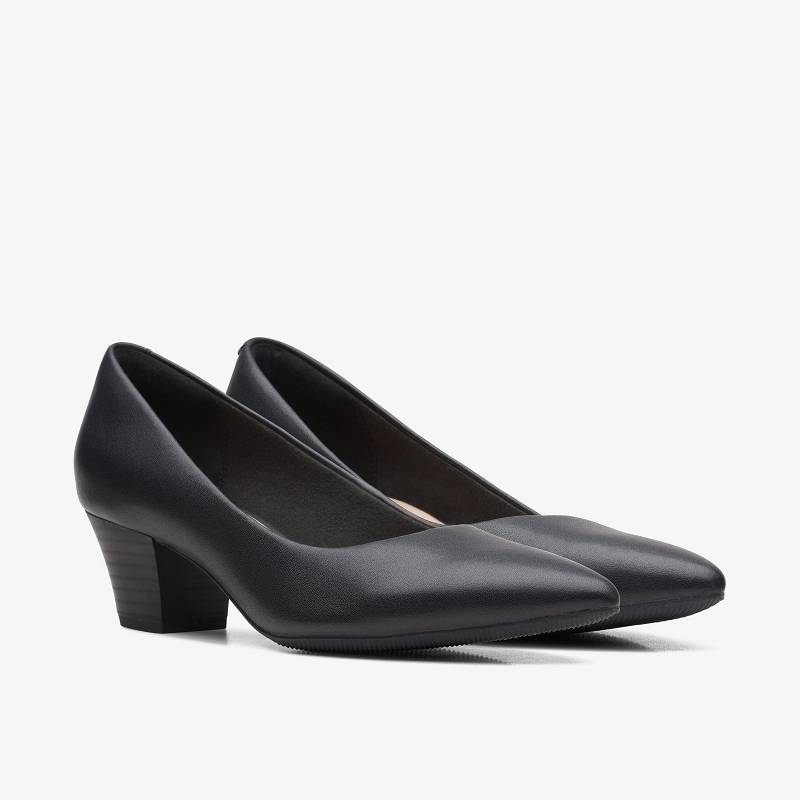 クラークス Teresa Step 黒 | CLKS-85085