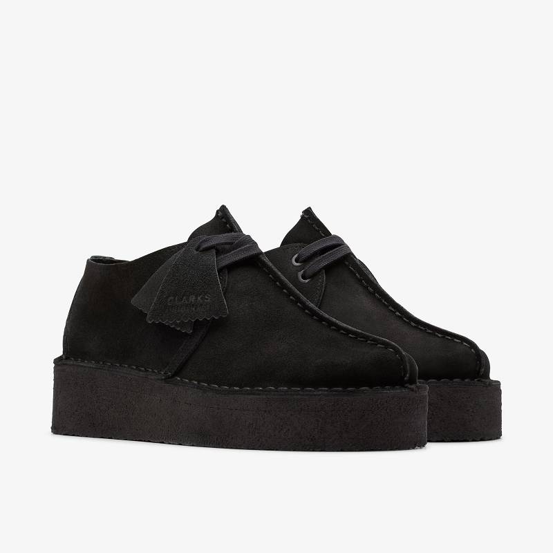 クラークス Trek Wedge 黒 | CLKS-84679