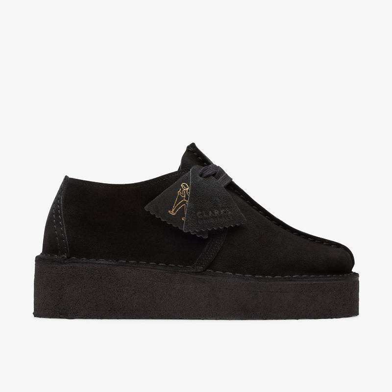 クラークス Trek Wedge 黒 | CLKS-84679