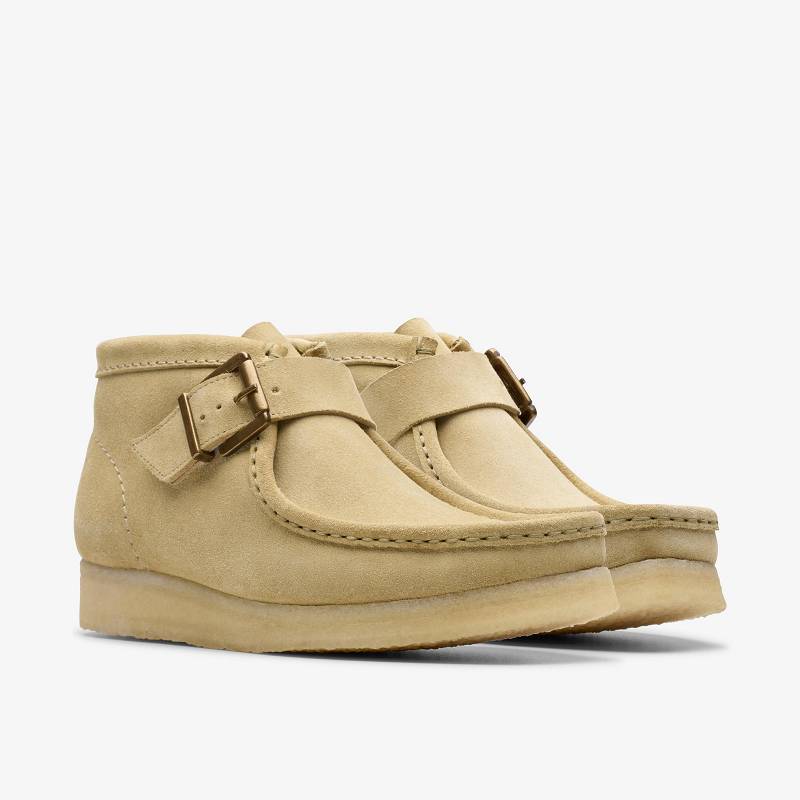 クラークス Walla Boot Buckle ベージュ | CLKS-85609