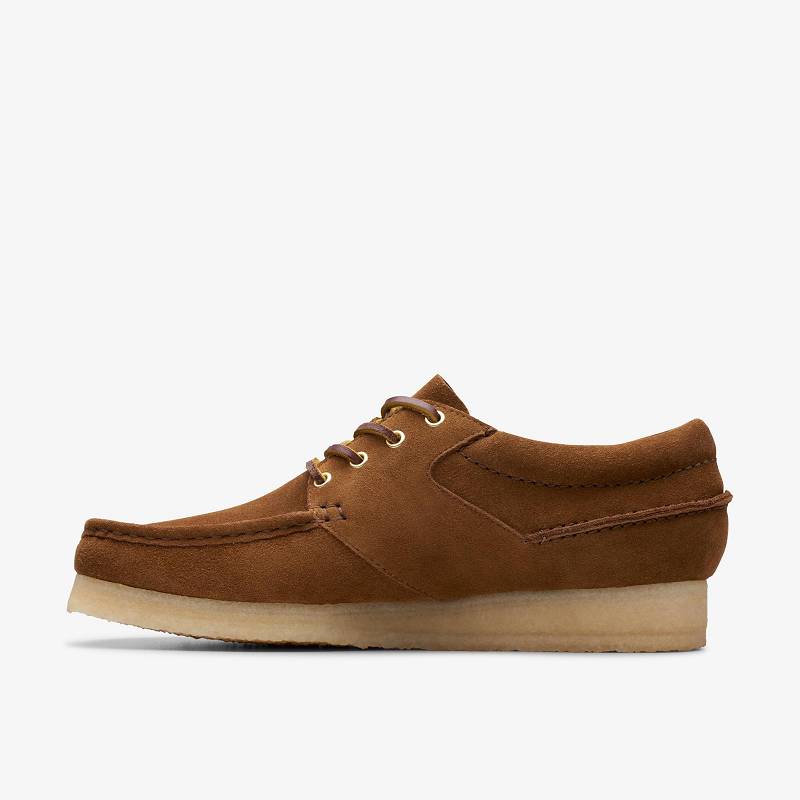 クラークス Wallabee Boat ブラウン | CLKS-84502