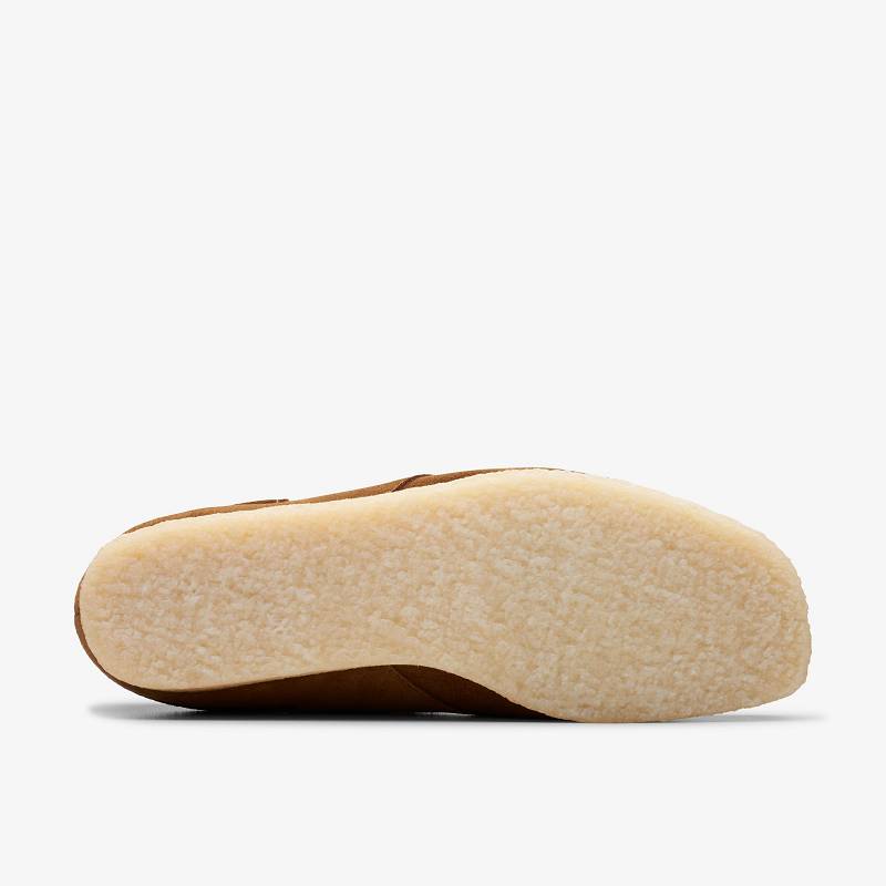 クラークス Wallabee Boat ブラウン | CLKS-84502
