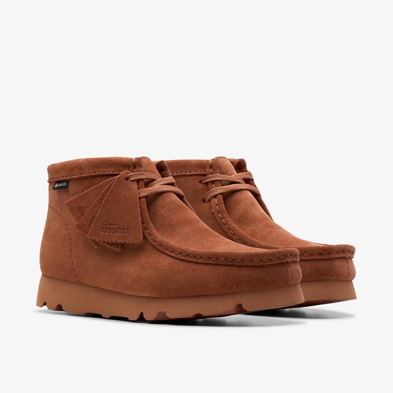 クラークス Wallabee Boot Gore-Tex Camel | CLKS-85615