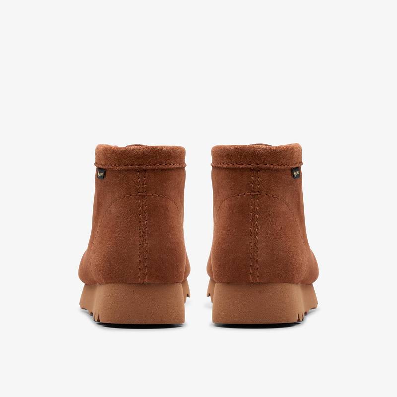 クラークス Wallabee Boot Gore-Tex Camel | CLKS-85615