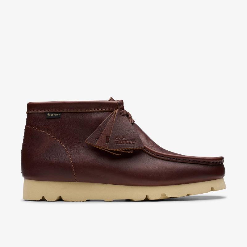 クラークス Wallabee Boot Gore-Tex ブラウン | CLKS-84517