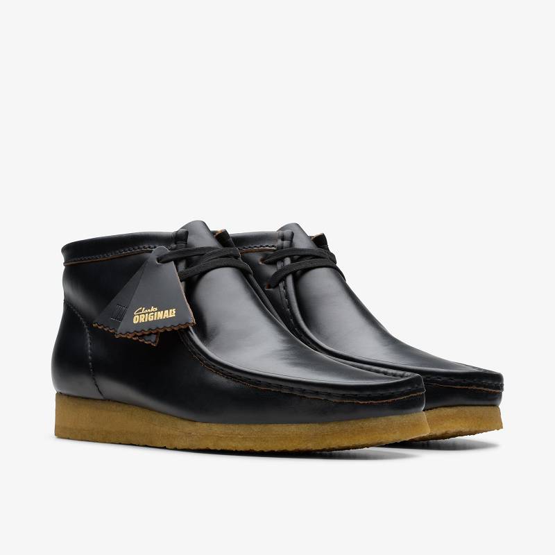 クラークス Wallabee Boot 黒 | CLKS-84509