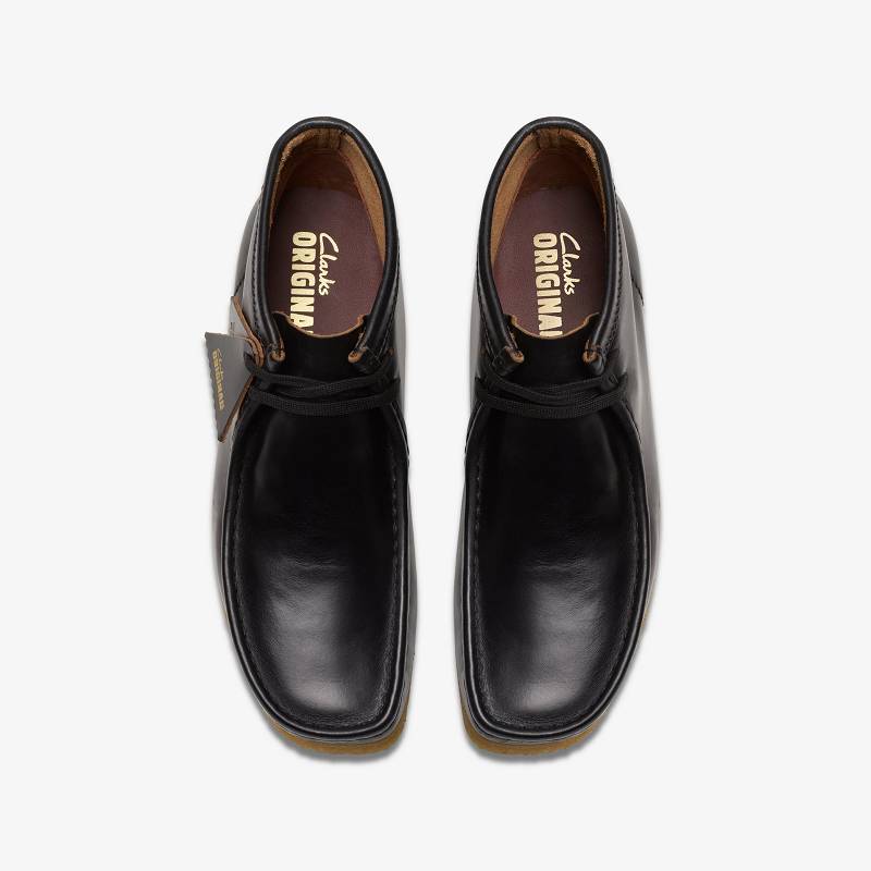 クラークス Wallabee Boot 黒 | CLKS-84509