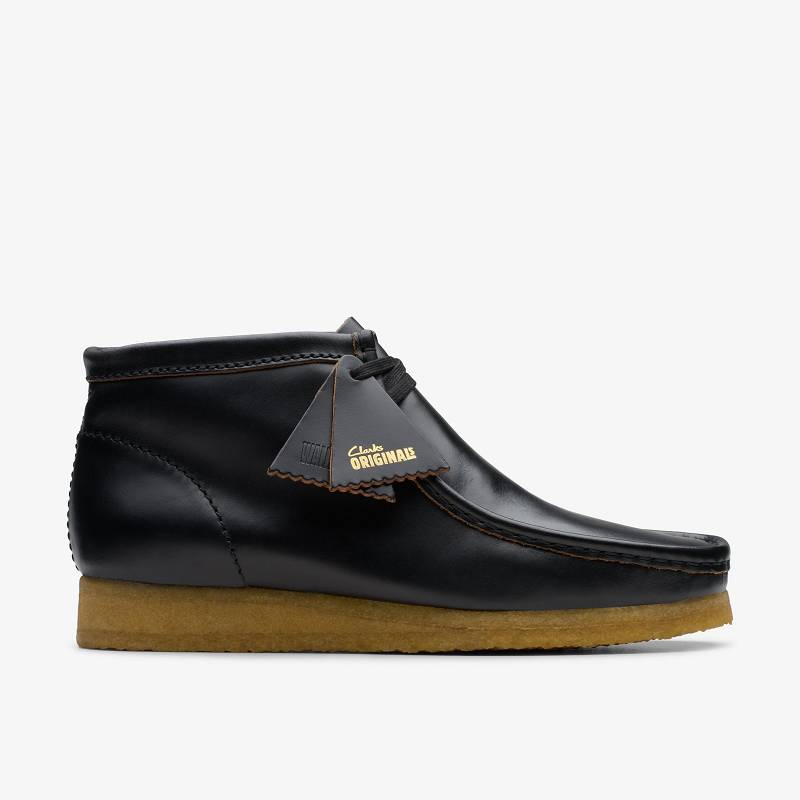 クラークス Wallabee Boot 黒 | CLKS-84509