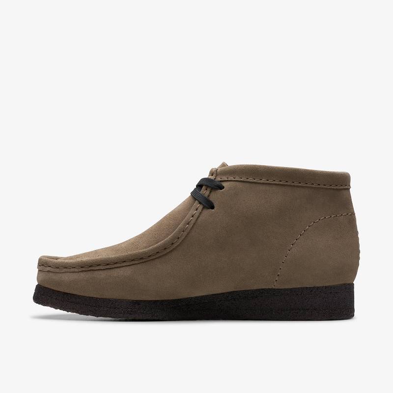 クラークス Wallabee Boot 暗グレー | CLKS-84626
