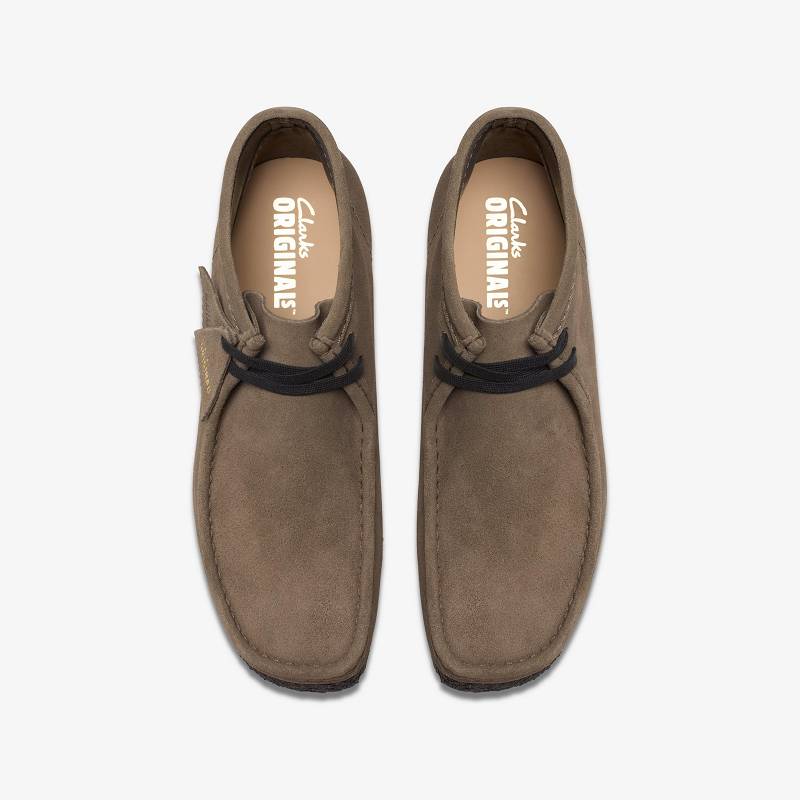 クラークス Wallabee Boot 暗グレー | CLKS-84626