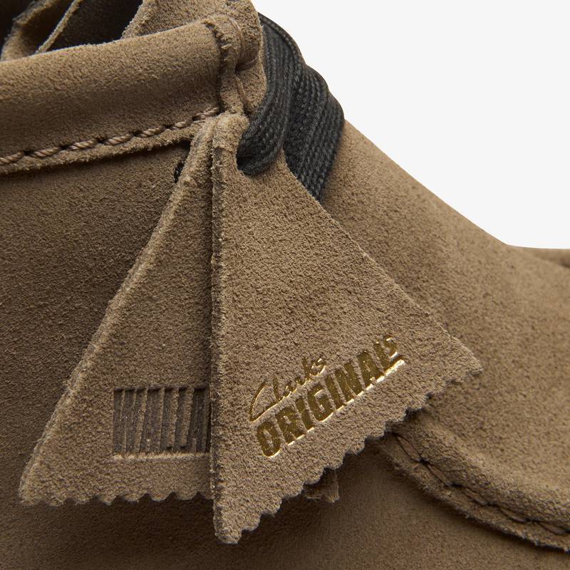 クラークス Wallabee Boot 暗グレー | CLKS-84626