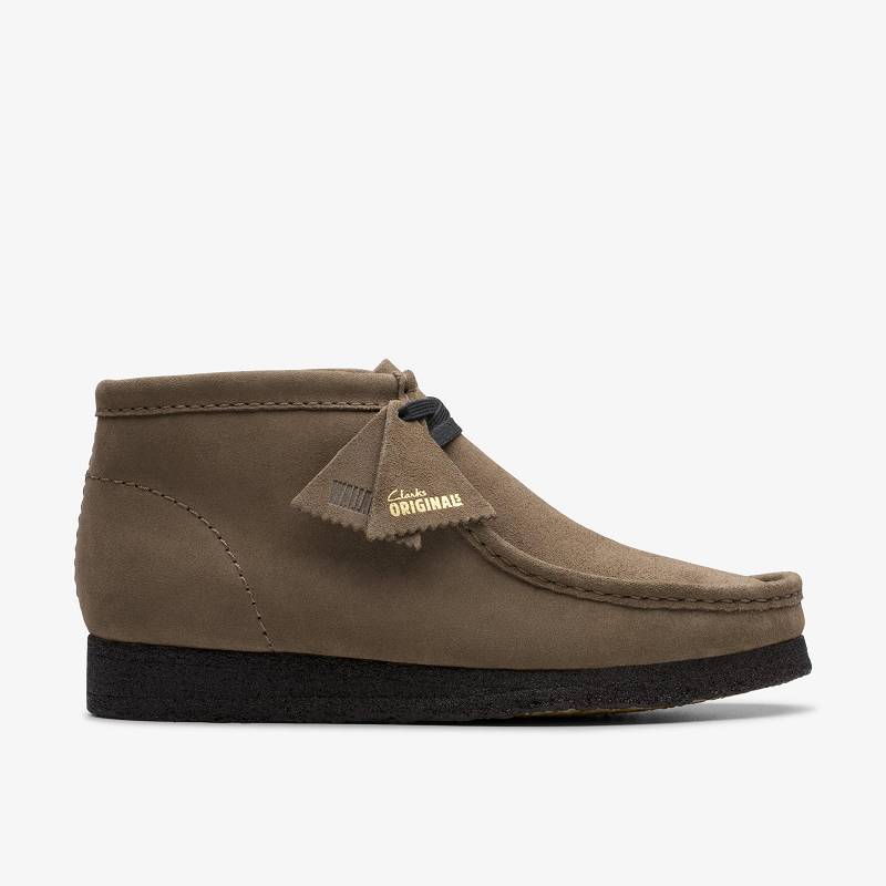 クラークス Wallabee Boot 暗グレー | CLKS-84626