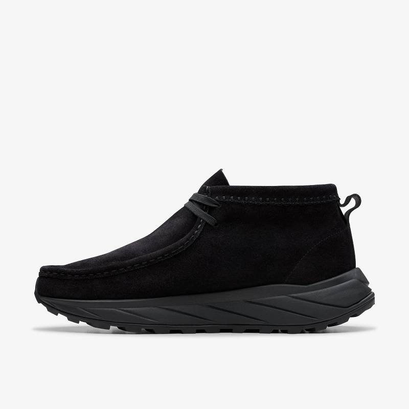 クラークス Wallabee Eden 黒 黒 | CLKS-84255