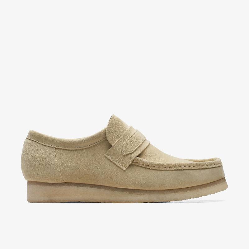 クラークス Wallabee Loafer ベージュ | CLKS-84299