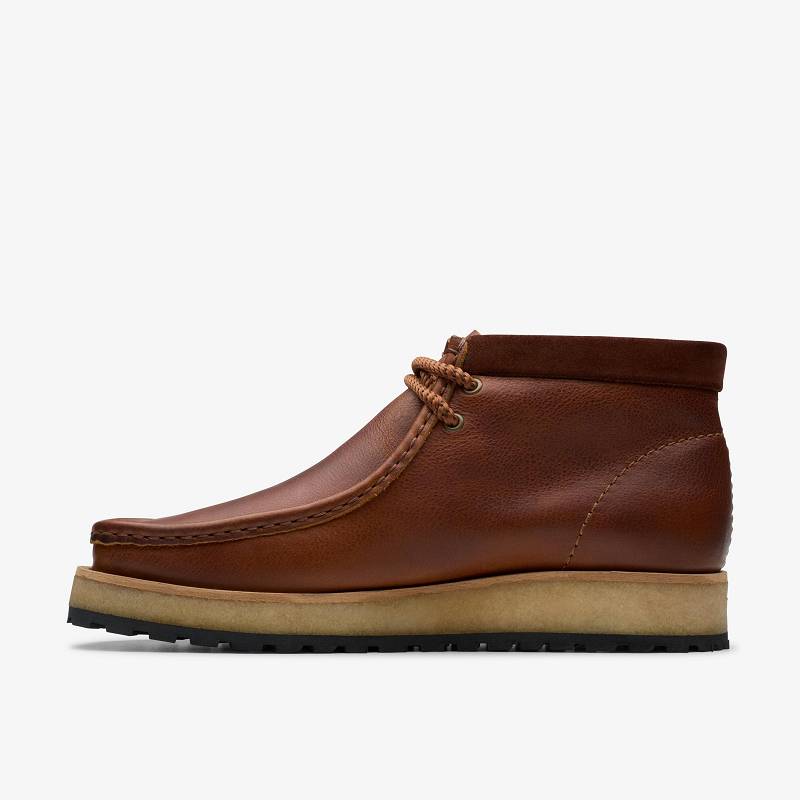 クラークス Wallabee Scout 暗ブラウン | CLKS-84490