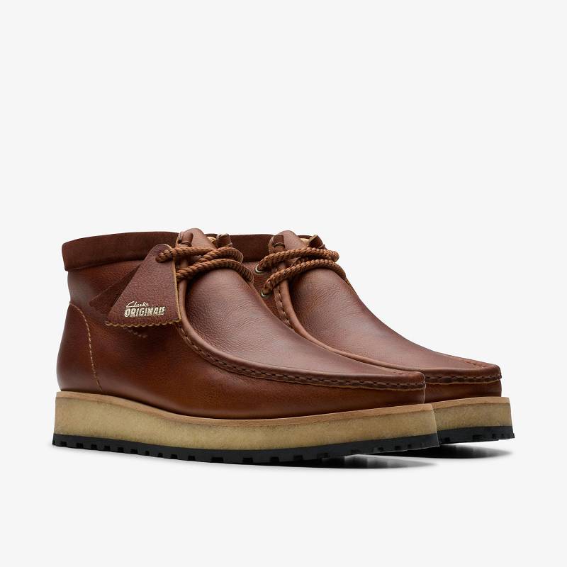クラークス Wallabee Scout 暗ブラウン | CLKS-84490