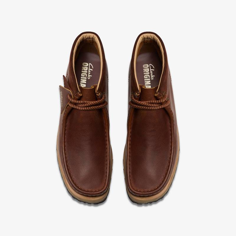 クラークス Wallabee Scout 暗ブラウン | CLKS-84490
