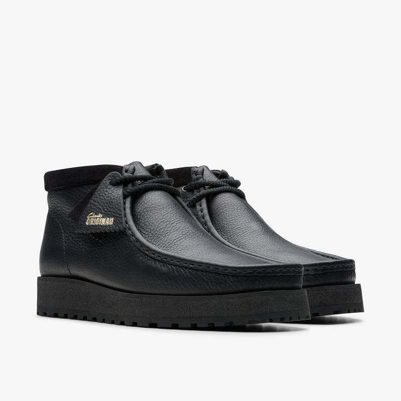 クラークス Wallabee Scout 黒 | CLKS-84582
