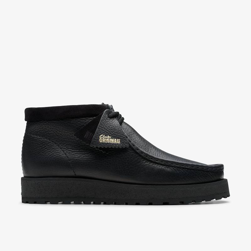 クラークス Wallabee Scout 黒 | CLKS-84582