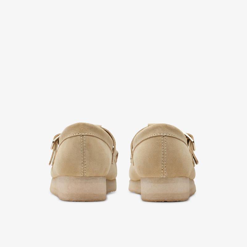 クラークス Wallabee T-Bar ベージュ | CLKS-85414