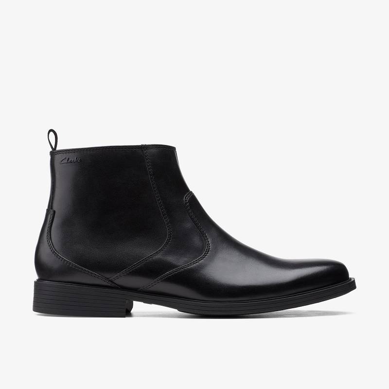 クラークス Whiddon Zip 黒 | CLKS-84413