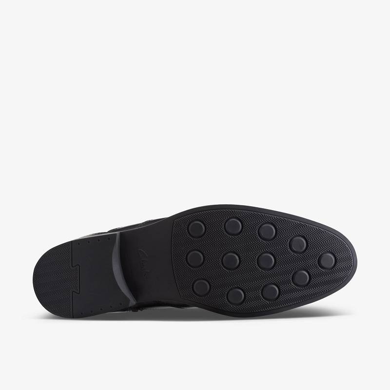 クラークス Whiddon Zip 黒 | CLKS-84520