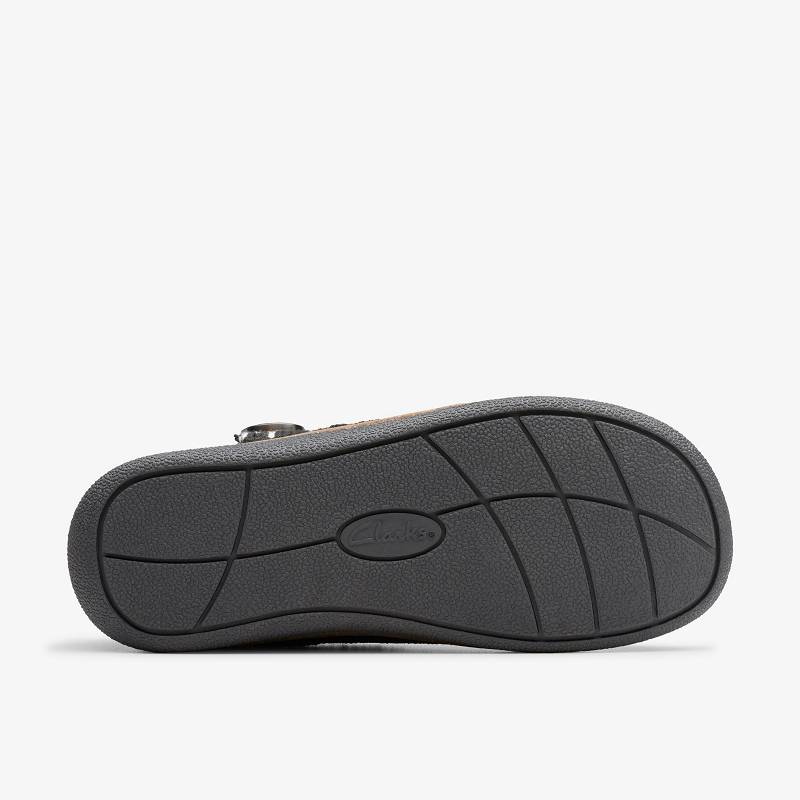 クラークス Willowdean Sweater Slippers 黒 | CLKS-84670